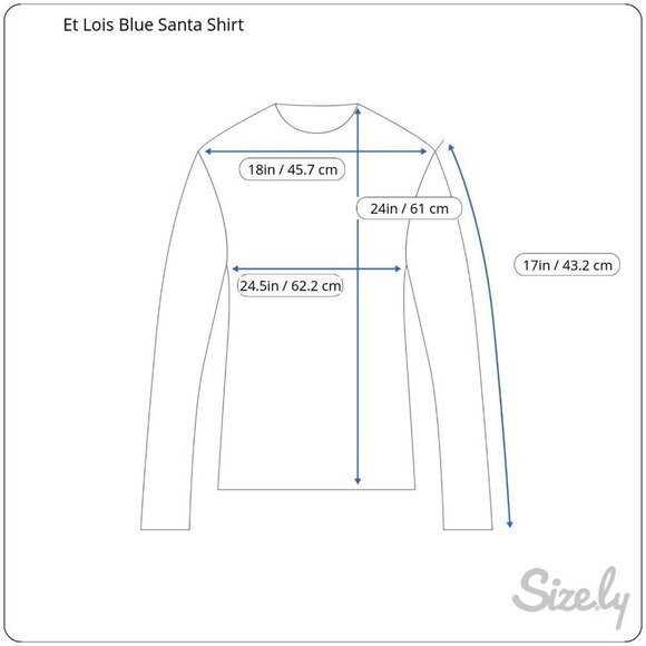 Et Lois Womens 2X Santa Claus Holiday Christmas 3/4 Sleeve Top T Shirt Tee USA - Picture 2 of 8